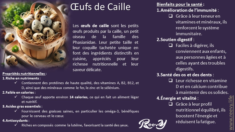 oeuf de caille