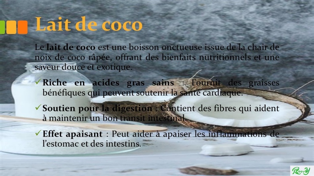 Lait de coco