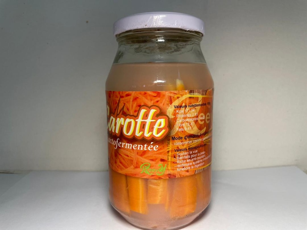 Carotte lactofermentée 500g