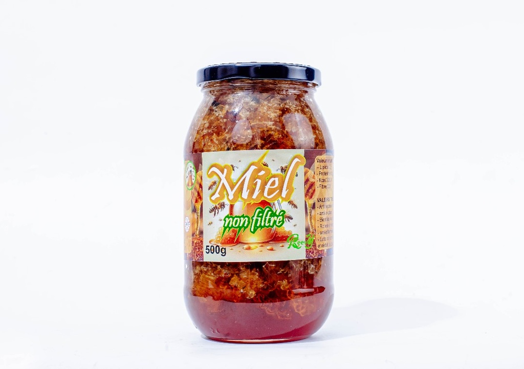 Miel non filtré 500g