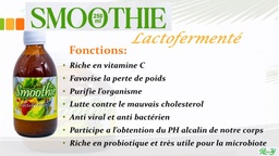 Smoothie lactofermenté